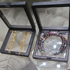 Elegant Gold and Multicolor Jewelry Set